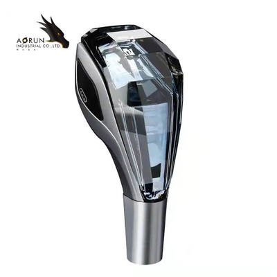 Os auto acessórios interiores Crystal Touch Luminous Pommeau De Levier De Vitesse De Voiture RGB conduziram o botão da engrenagem do carro do deslocamento