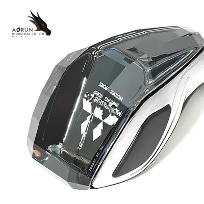 Os auto acessórios interiores Crystal Touch Luminous Pommeau De Levier De Vitesse De Voiture RGB conduziram o botão da engrenagem do carro do deslocamento