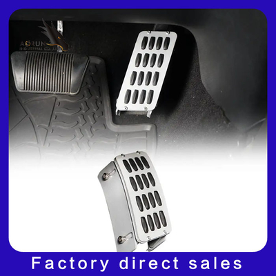Motorista ajustável Foot Peg dos acessórios do carro &amp; pedal de acelerador para Jeep Wrangler JK 2007-201