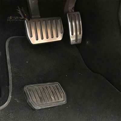 Auto almofadas do pedal do pé, tampa automotivo do pedal de freio do desempenho do Não-deslizamento compatível com Tesla Model 3