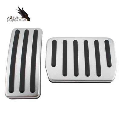 Almofada de alumínio do carro da almofada do pedal de embreagem do acelerador da tampa da almofada do carro do acelerador 2022 para o Tesla Model 3