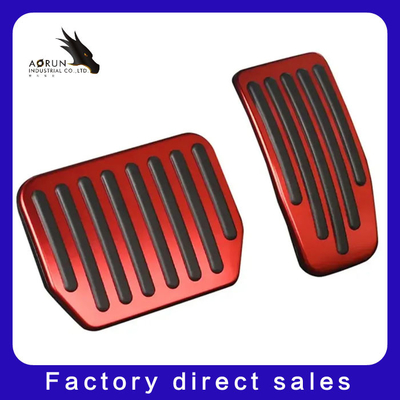 As almofadas do pedal do pé ajustaram para o Tesla Model 3 acessórios modelo do carro de Y Non-Slip Performance Aluminum