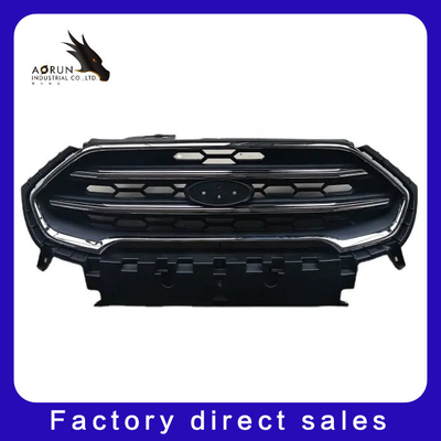 Grade de Front Bumper Grille Upper Chromed do carro das peças de automóvel para Ford Ecosport 2018 2019 2020 2021 2022