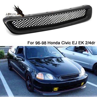 Carro Front Grill Fits For 96 97 98 99 00 01 02 03 tipo-r plástico abundante de Civ CI EK EJ ES CX JDM do ABS do jogo do estilo