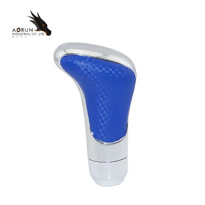 Do botão de couro universal do deslocamento de engrenagem do carro dos acessórios do carro botão automático do volante do botão do deslocamento de engrenagem