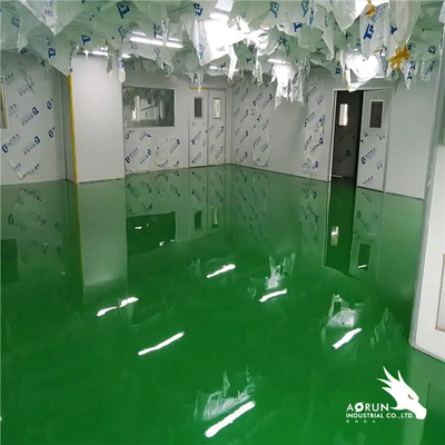 Anti nivelamento livre solvente alterado do auto do assoalho da cola Epoxy do AB resina estática