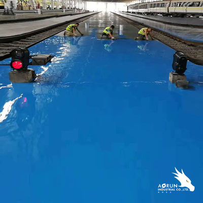 Anti nivelamento livre solvente alterado do auto do assoalho da cola Epoxy do AB resina estática