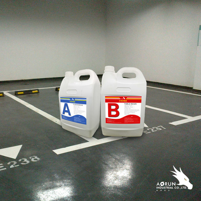 Resina de cola Epoxy da pintura do assoalho da cor de Matte Epoxy Floor Resin 150 RAL do cetim