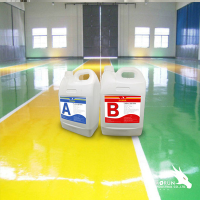 Auto concreto aquática da resina do assoalho da cola Epoxy que nivela a resina de cola Epoxy livre solvente
