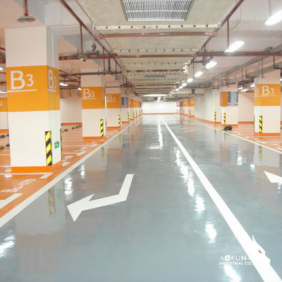 Resistência de impacto de 2 partes de vidro líquida impermeável da etiqueta do assoalho da cola Epoxy 3D